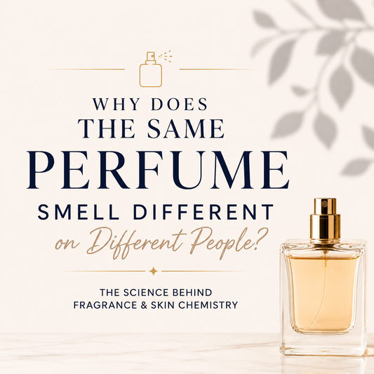 Why Does the Same Perfume Smell Different on Different People? The Science Behind Fragrance & Skin Chemistry