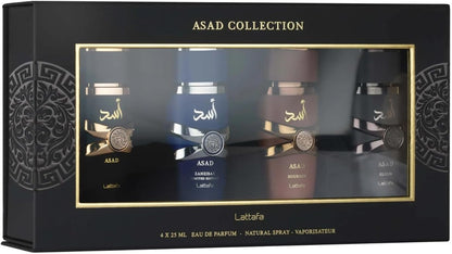 Lattafa | Asad Collection | 4 x 25ml EDP Set