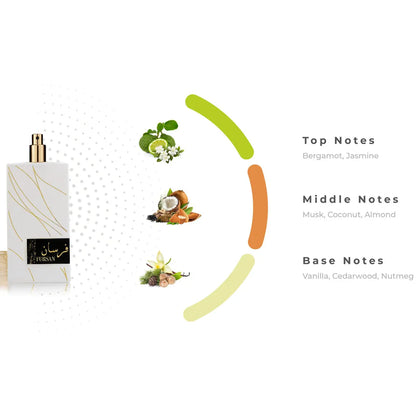 Khadlaj | Fursan White | 100ml EDP