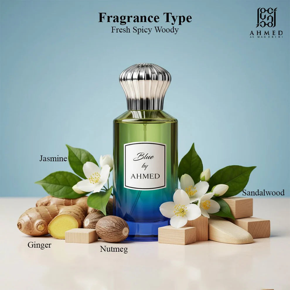 Ahmed Al Maghribi | Blue By Ahmed | 100ml EDP